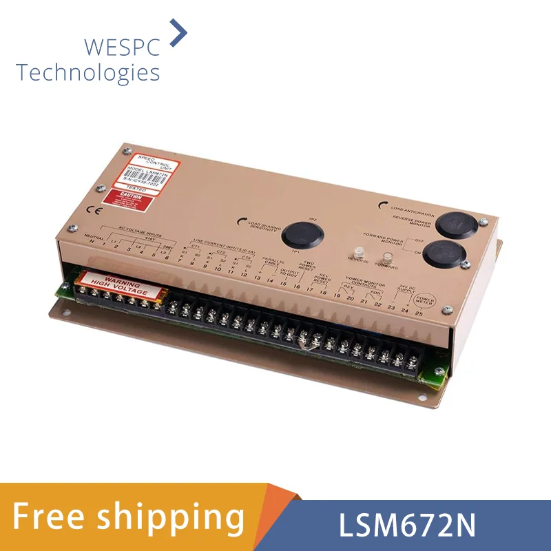 

LSM672N Generator Parallel Module Load Sharing Module LSM672 Generator Electronic Governor