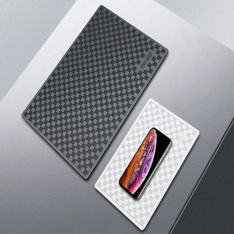 1PC Car Non-Slip Mat Auto Silicone Interior Dashboard Phone Anti-Slip Storage Mat Pads For Car Mobile Phone Car Accessories