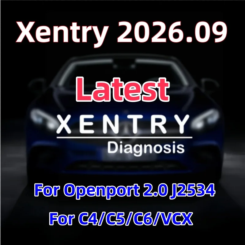 Good Price Xentry 2026.09 full software Remote Install and activate for Auto Diagnostic Tool MB STAR C4/C5/C6/VCX Openport J2534