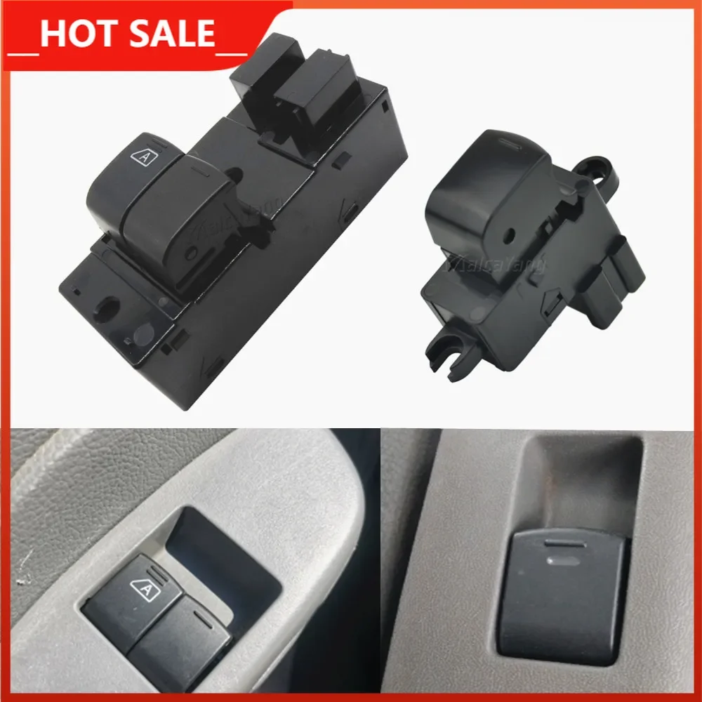 

Auto Accessories 25401-JX30A 25401JX30A For 2009-2015 Nissan NV200 HR16DE 1.6L L4 Power Single/Master Window Lift Switch Button