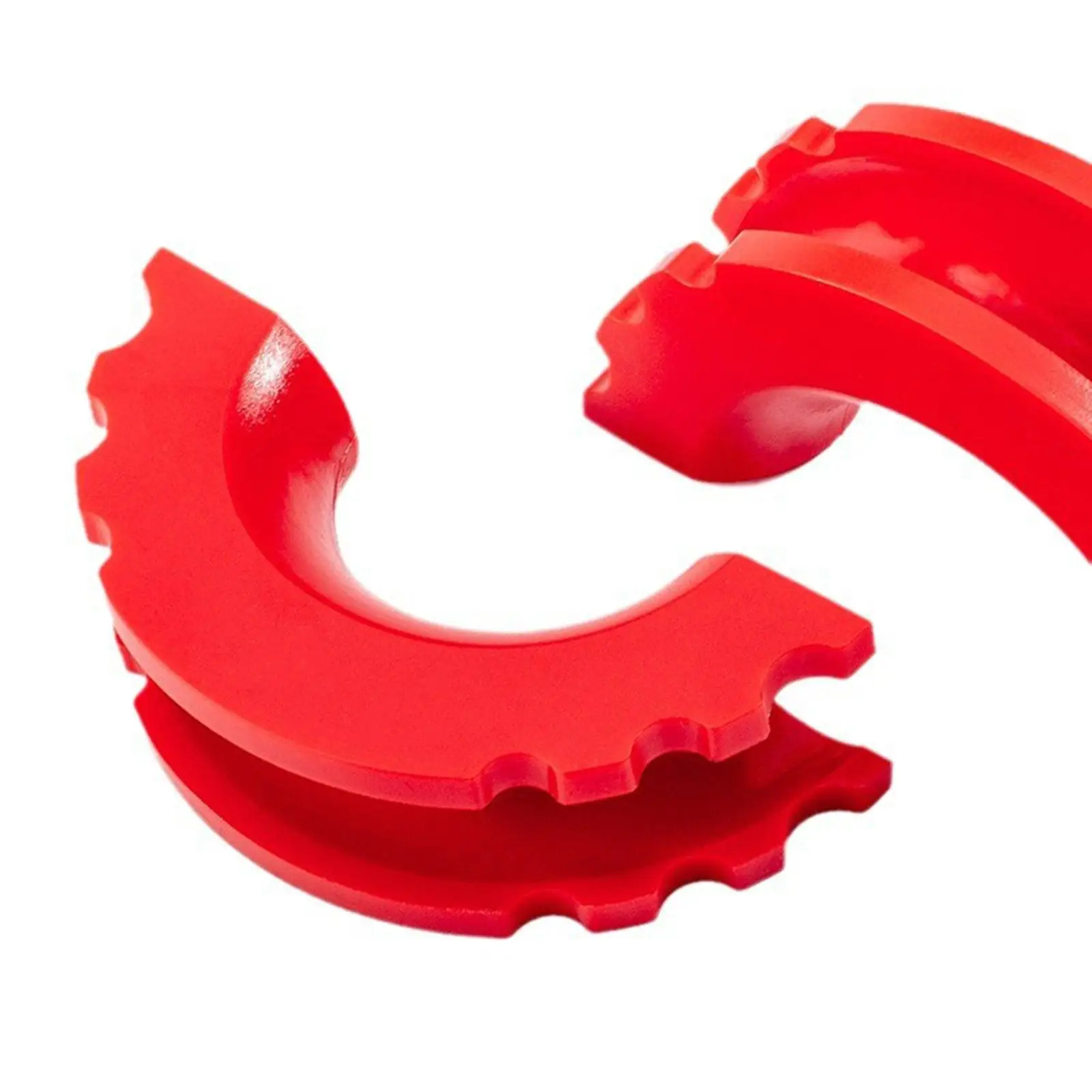 Wear Resistant D Ring Shackle Isolators PVC Tow Hook Protector with Washers for 3 4 Inch Trailer Shackle Practical Use