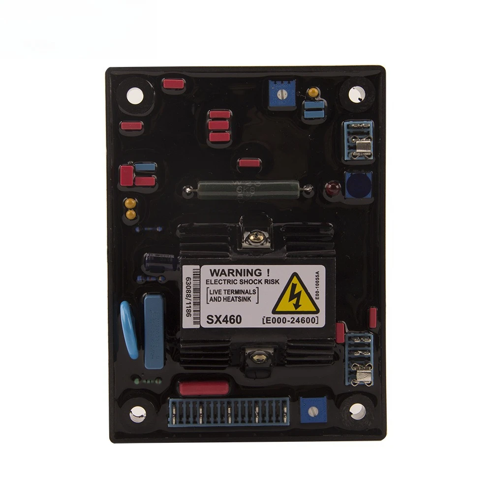 SX460 Red AVR Automatic Voltage Regulator for Brushless Generator Exciter Control Board