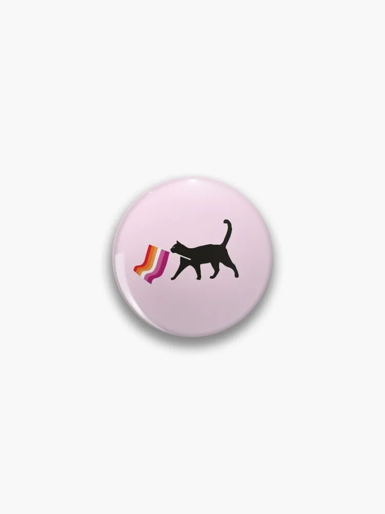 lesbian cat! Pin Buttons Brooches Pin Jewelry Accessory Customize Brooch Fashion Lapel Badges