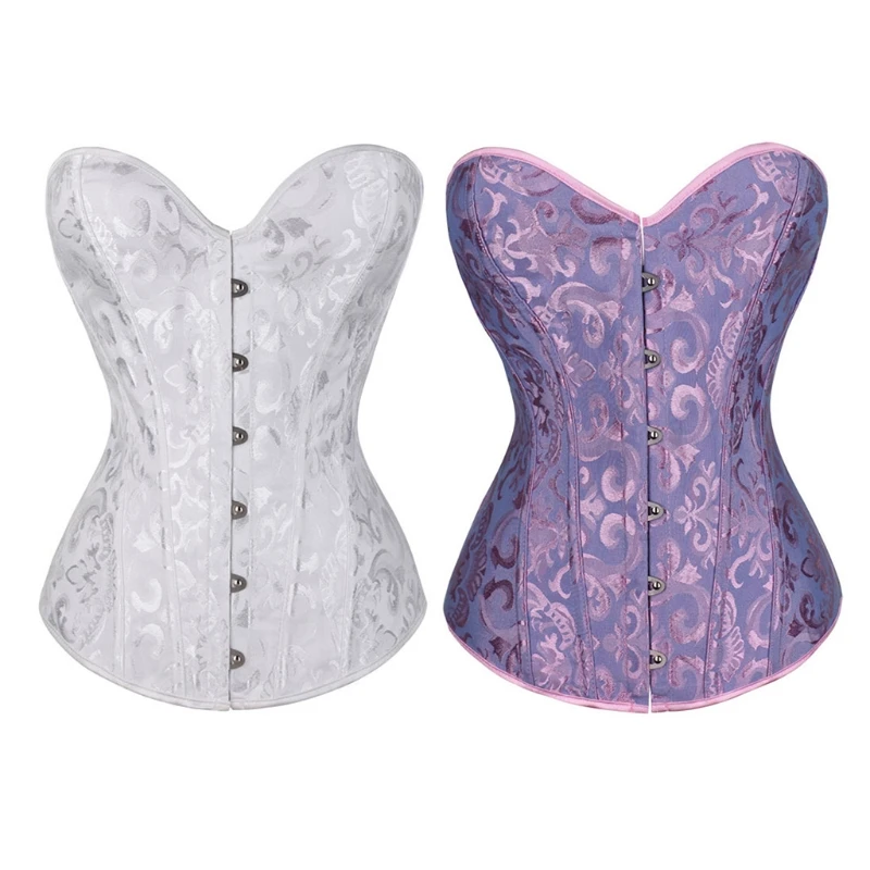 Áo Corset Overbust Cho Nữ Thời Trang Clubwear Showgirl Body Giảm Béo