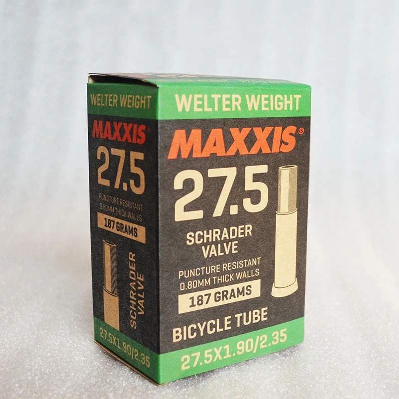 2PCS MAXXIS WELTER WEIGHT Bicycle Inner Tube 0.8mm puncture resistant French air American air nozzle inner tube(FV/PV)(AV/SV)