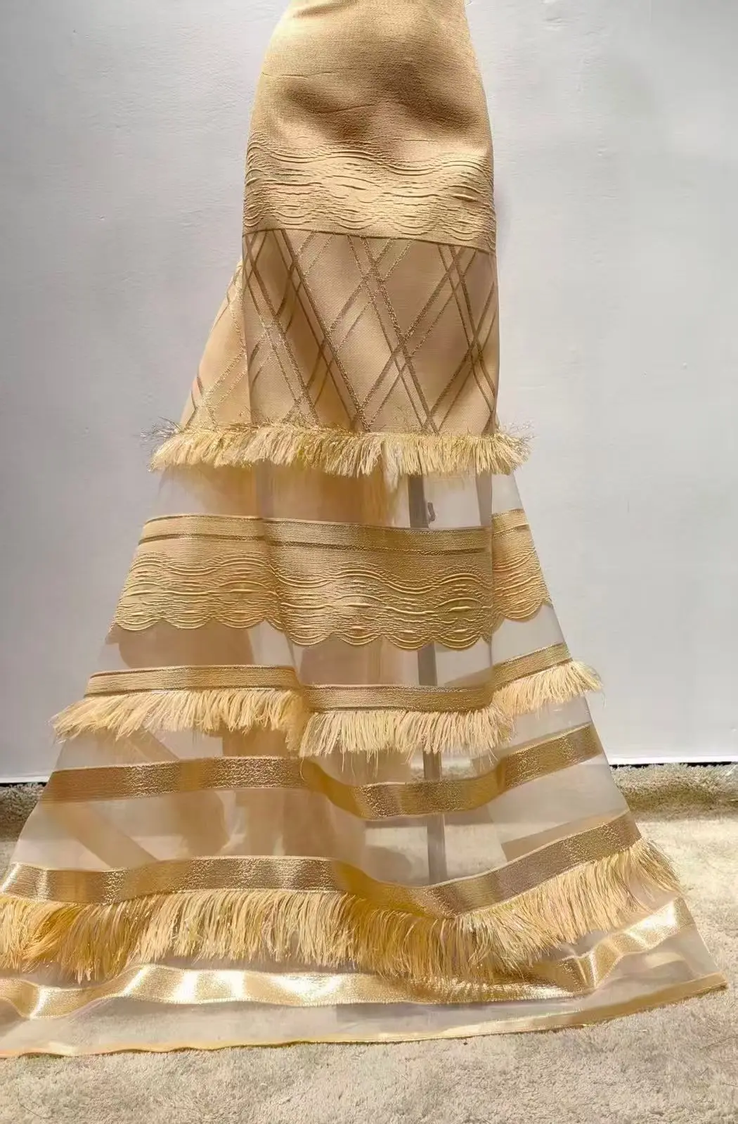 

Новая стильная ткань из органзы с дамасским узором, африканское кружево, высококачественный жаккардовый брокат, нигерийское кружево для женщин KHD26151