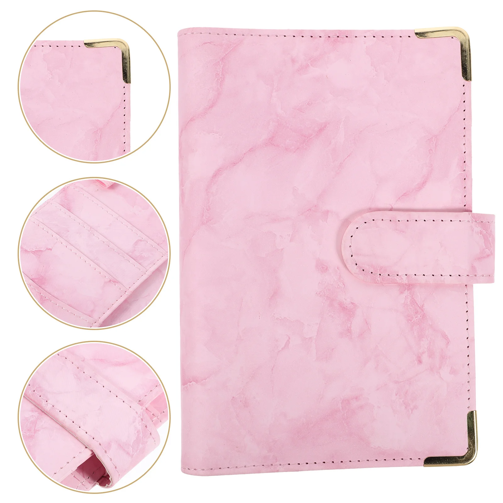

Binder Cover 6-Ring Budget Binder Shell Notebook Protective Notebook Cover Notepad Planning Journal Accessory