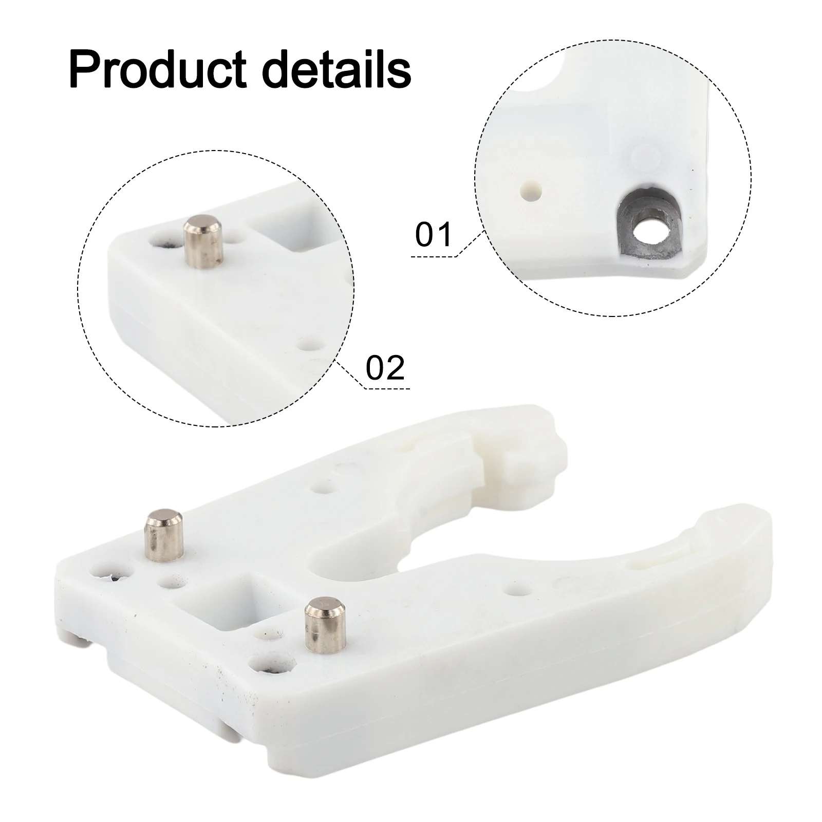 

High Temperature Resistant ISO30 Tool Holder Claw Clamp Iron+ABS Flame Retardant Rubber, Long Lasting Durability