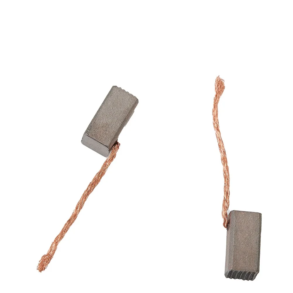 Инструмент Угольная щетка Стеклоочиститель Климат Вспомогательный водяной насос 2*2 шт. 5x5x10 мм Аксессуары Угольная щетка Практичная и полезная