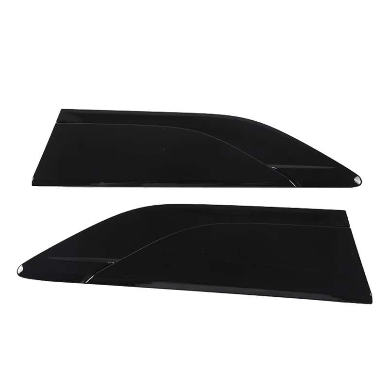 

A61E-1Pair Car Styling Fender Side Air Vent Outlet Cover Trim Decorative for Land Rover Discovery 5 LR5 2017-2023 Glossy