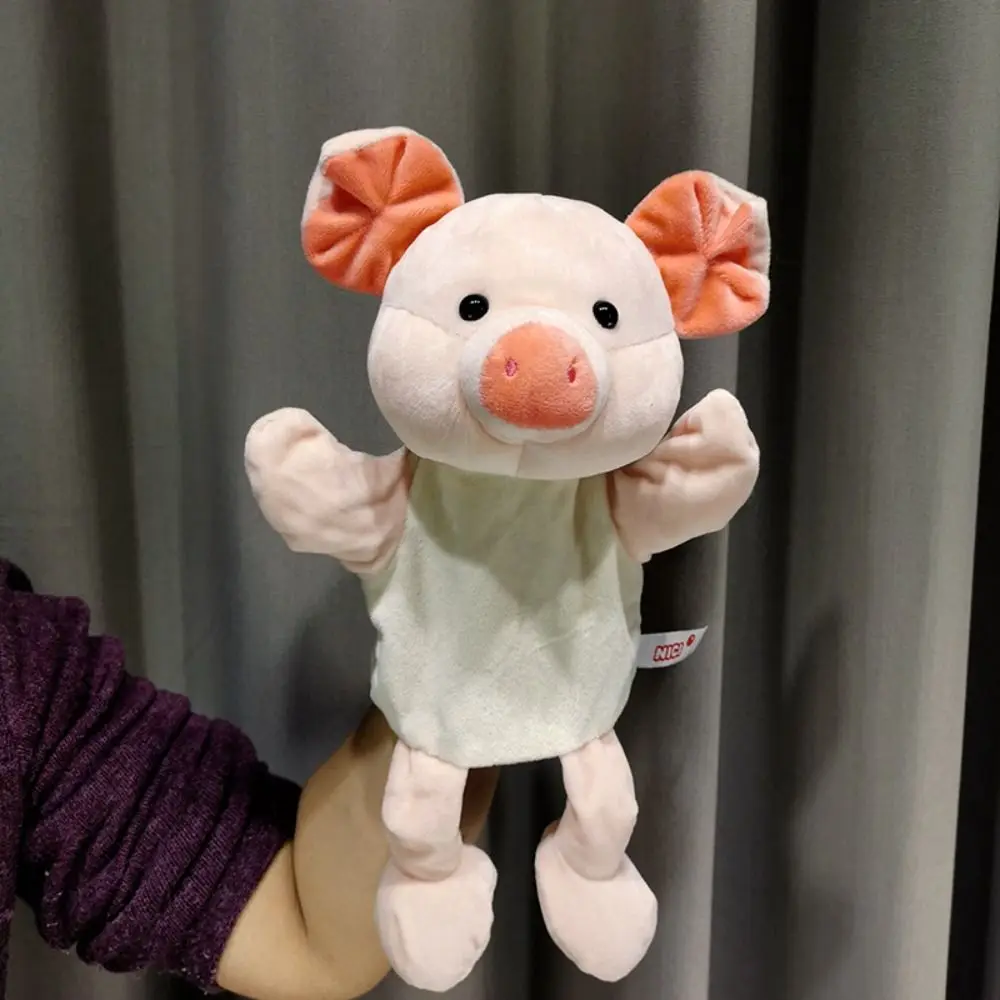 

Parent-child Stuffed Animals Cartoon Plush Toys Kindergarten Story Props Animal Hand Puppet Children Puppets Plush Hand Doll