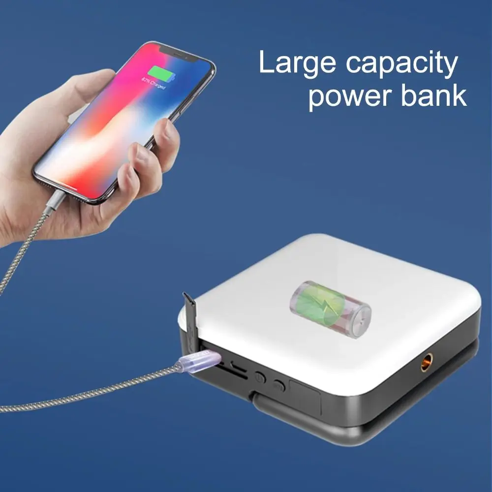 with Hook Rechargeable Portable Camping Lantern Waterproof Flashlight Tent Light LED Search Light Hanging Light Outdoor