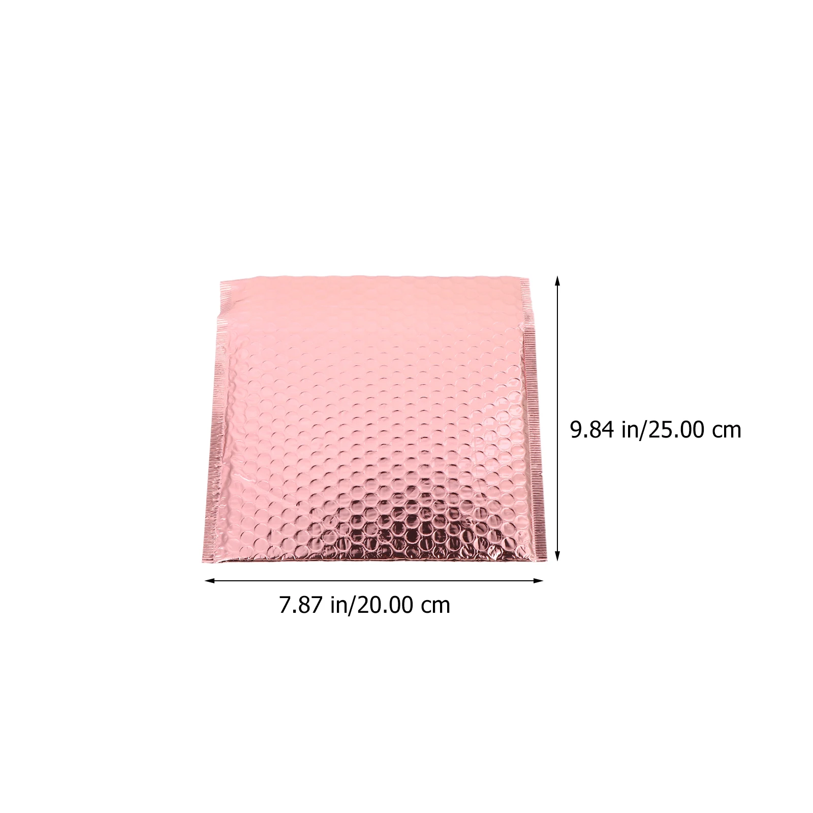 

25pcs Bubble Padded Mailers Aluminized Film Opaque Self Seal Protect Items Padded Envelopes Shipping Storage Folder