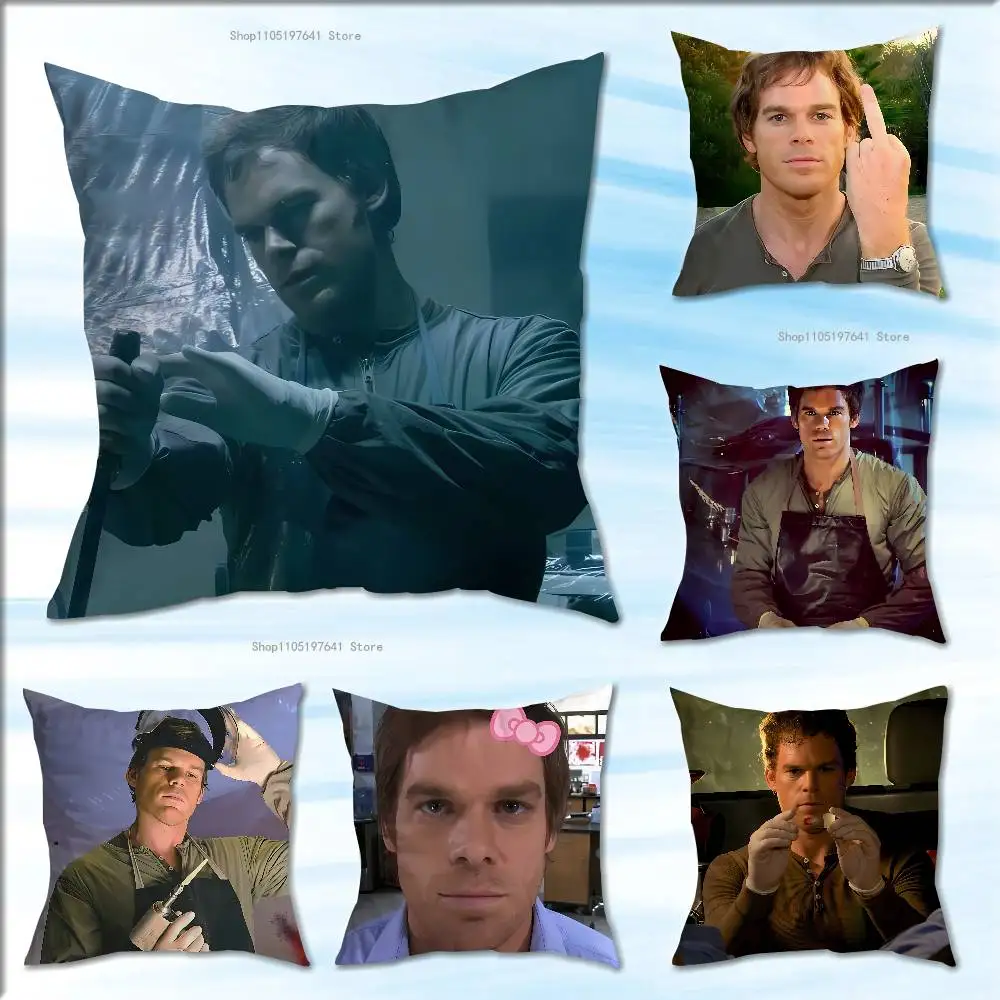 

D-Dexter Morgan Pillow Case Cushion Cover Home Decor Birthday Gift Pillowcover