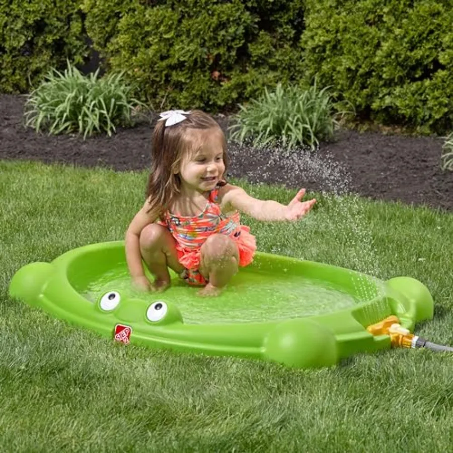 Almohadilla contra salpicaduras de insectos de agua, mesa de agua y actividades de arena, juego sensorial, rociador y piscina, juguetes de verano al aire libre para niños pequeños, más de 1,5 años
