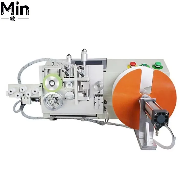 Automatic Cable Measuring  Counting Binding Wire Tying Winding Machine for Wire Coil Processing