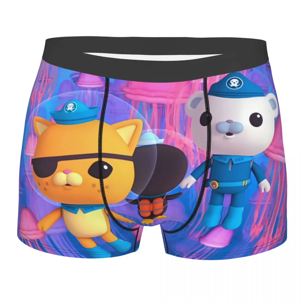 

Оригинальное нижнее белье Disney The Octonauts Adventure Мужские шорты-боксеры, крутые трусы