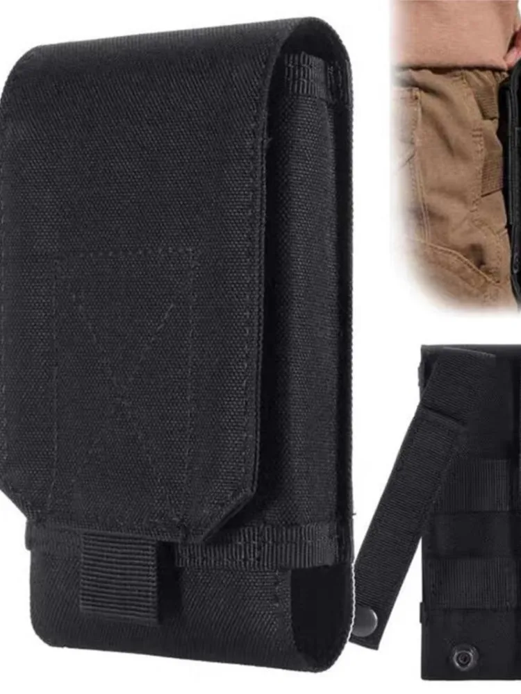 Pochette de téléphone Molle pour Sports de plein air, sac de taille, Camping, randonnée, accessoires de chasse, sac à outils EDC, support pour téléphone portable
