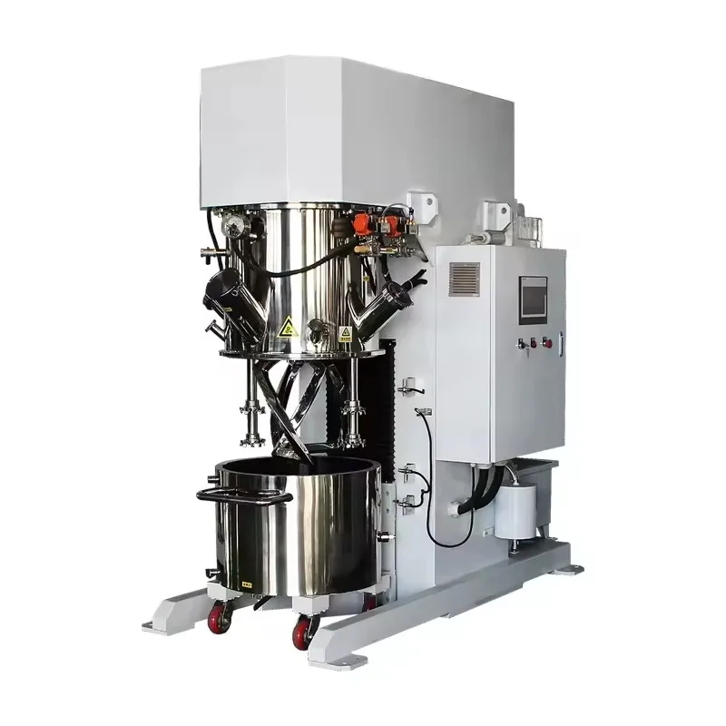 200L Factory Customization Cylinder Cell Planetary Vacuum Mixer Equipment Mixing Machine for Lithium Battery Production Line