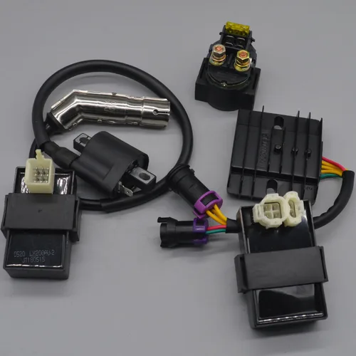 Imagen 1 del producto Para kayo loncin AU200 ATV200 loncin 200cc CVT motor cdi relé bobina de encendido intermitente rectificador atv quad LX200M LC162FMK 200AU