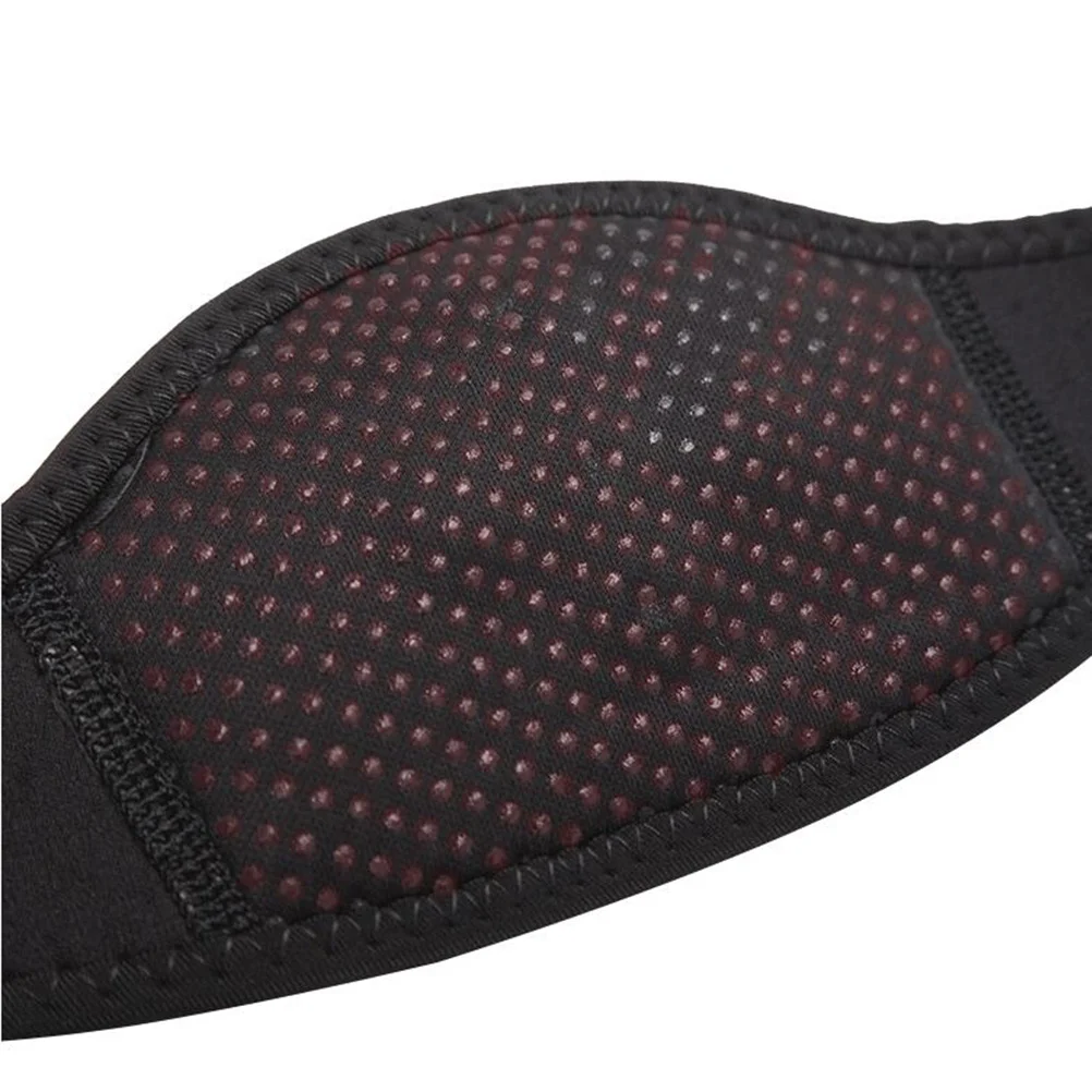 1 مجموعة الرقبة مدلك حزام التدفئة الكهربائية لدعم عنق الرحم تنفس النسيج لتخفيف الآلام جهاز الرقبة حامي غطاء ل #2