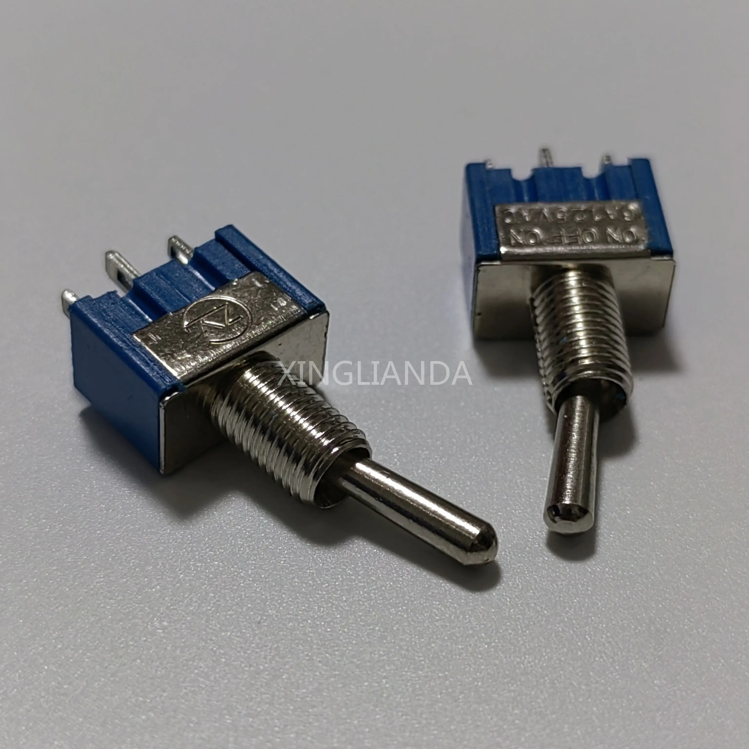 10PCS Toggle Switch ON-OFF-ON 3Pin 3 Position Latching MTS-103 125VAC/6A 250V/3A Power Button Switches