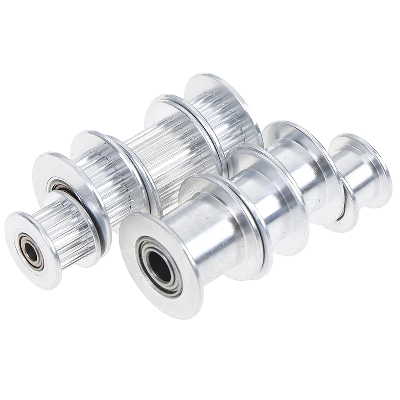 

1 шт. GT2 натяжной шкив, подшипник 16T 20T 3/5 мм, диаметр F 6 мм, ремень Reprap, 3D-принтер