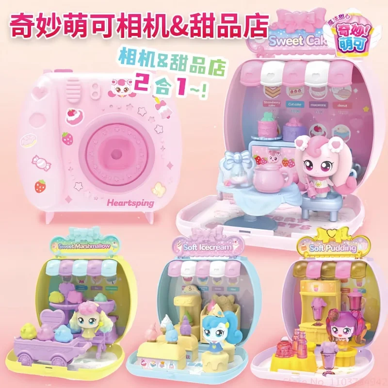 

Hot Catch Teenieping Anime Figures Camera Magic Sweetheart Season 6 Series Toy Girl Love Cake Shop Figure Collections Decor Toys