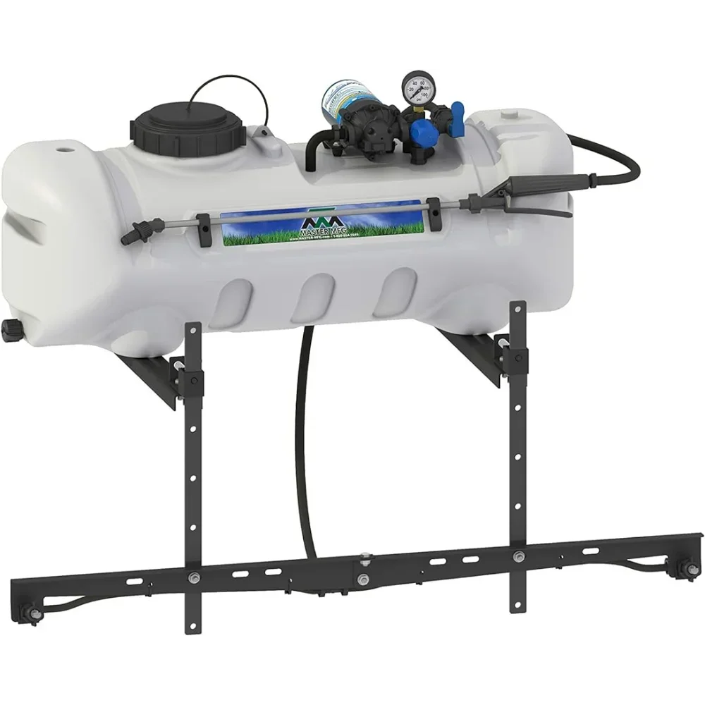 Master Manufacturing SAO-11-015A-MM 15 Gallon ATV Broadcast & Spot Sprayer-Everflo 2.2 GPM, White & Black