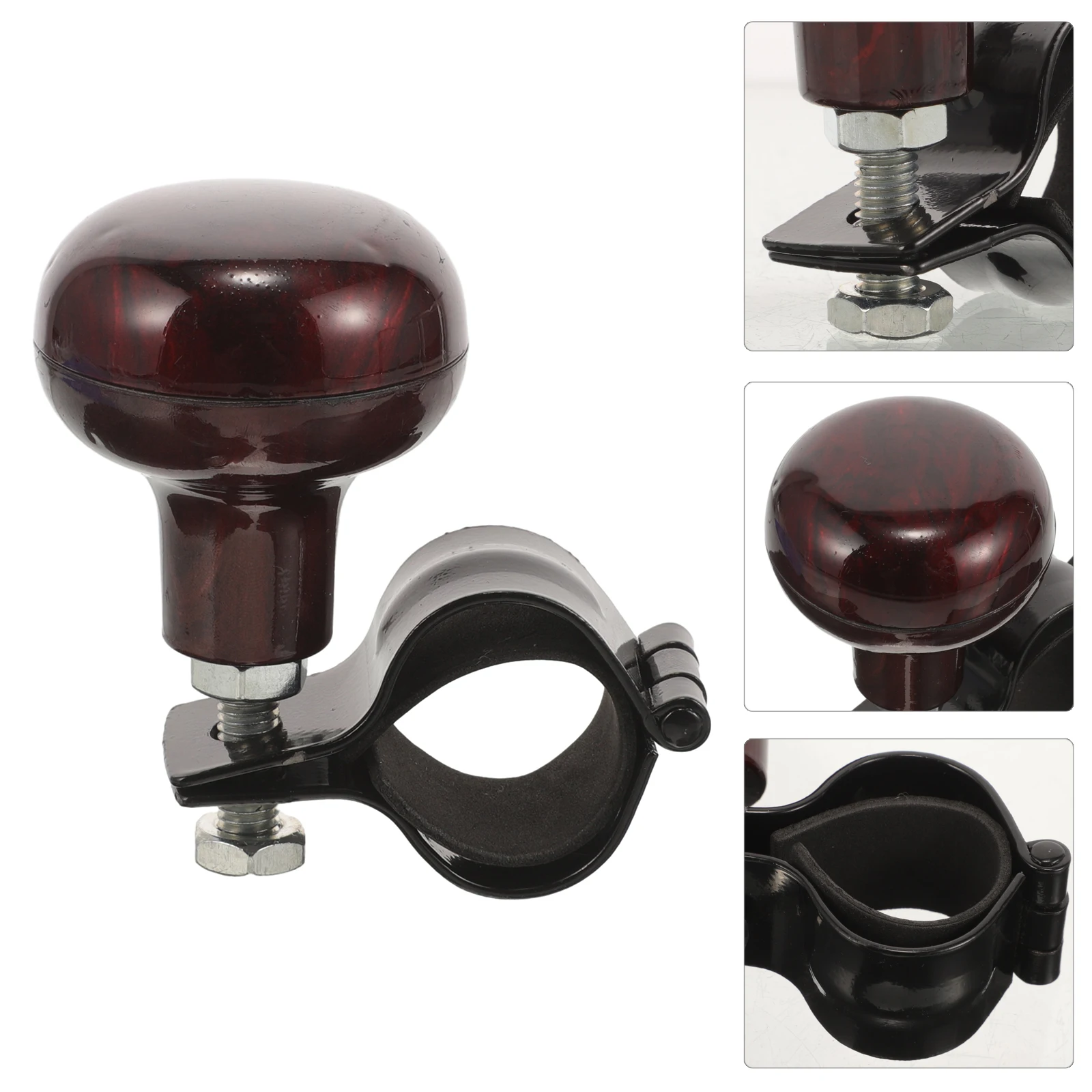 

Universal Steering Wheel Knob Booster Assist Ball For Car Truck Tractor Durable Grip Enhancer With Smooth Torque Control Car