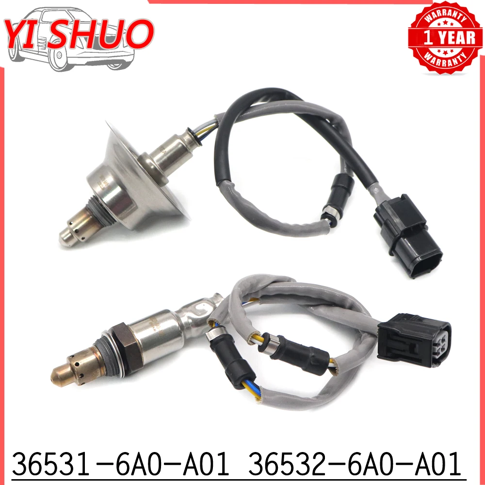 Car 36531-6A0-A01 36532-6A0-A01 Front Rear Air Fuel Ratio Lambda O2 Oxygen Sensor for Honda Accord 1.5L Acura RDX TLX 2.0L 18-21