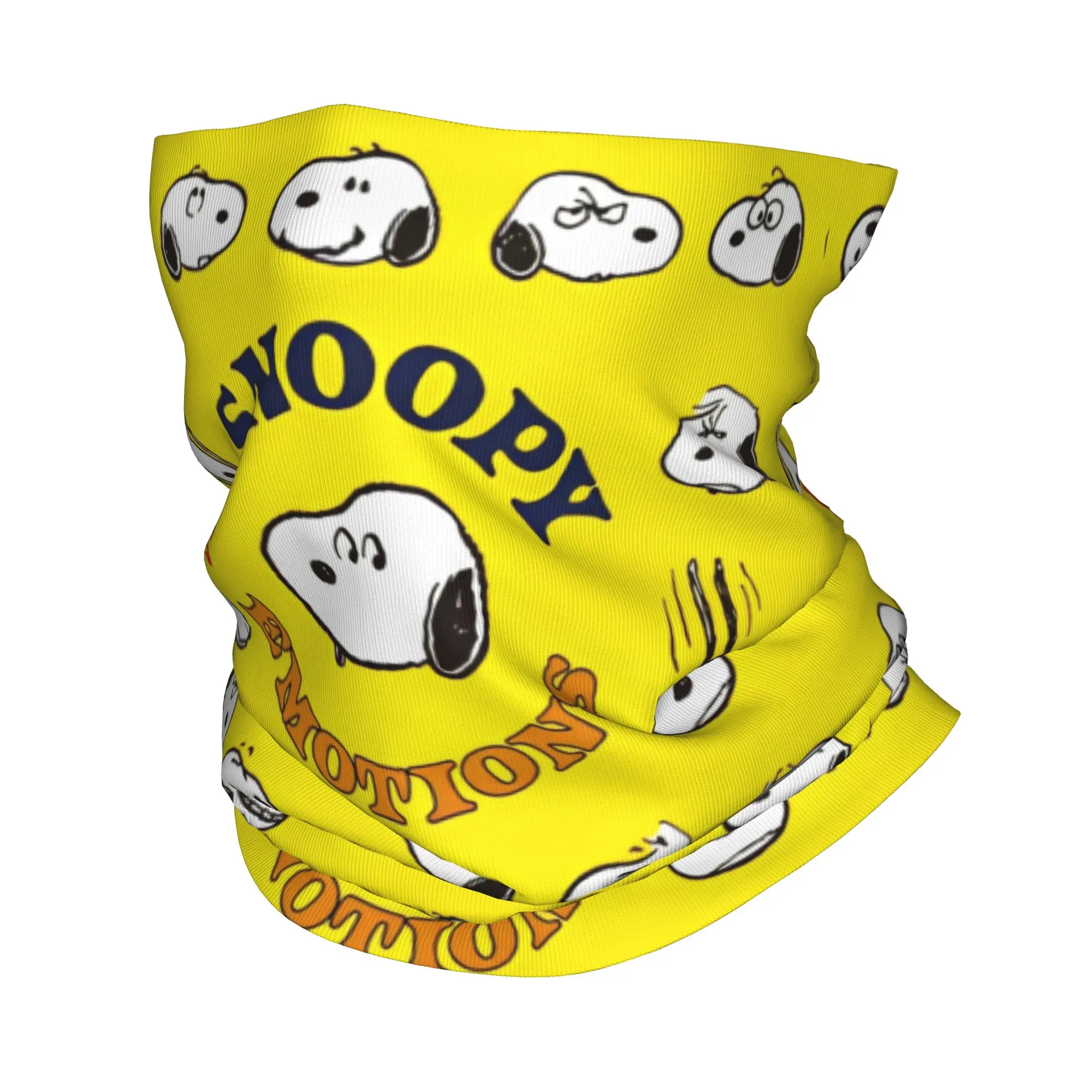 

Бандана Snoopys Emotions, гетры с принтом, шарф, многофункциональная Балаклава для верховой езды, унисекс, для взрослых, моющаяся