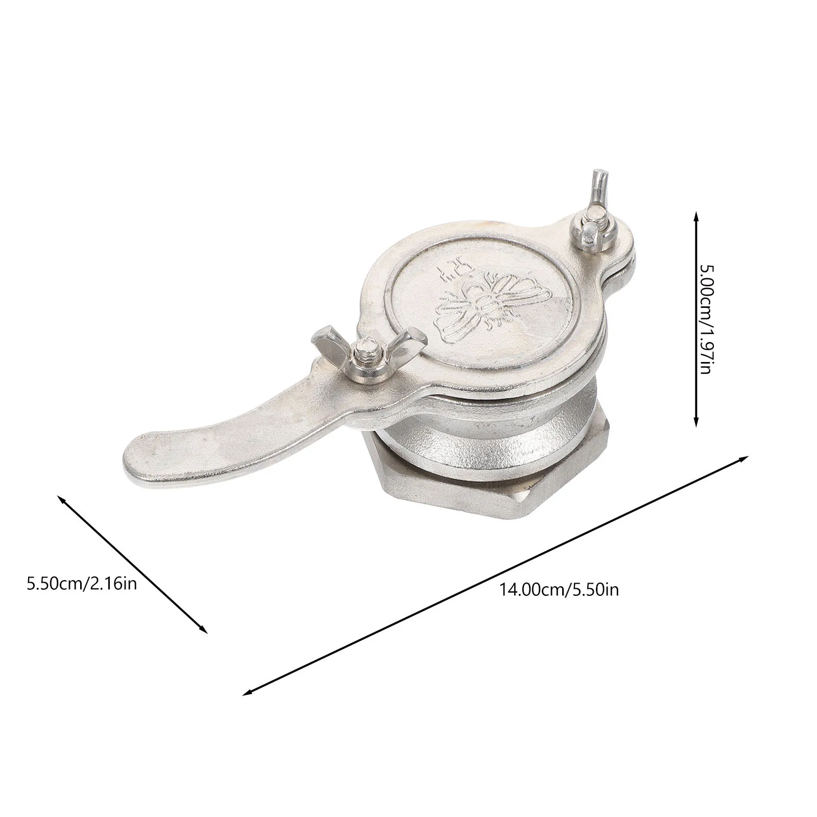 1Pcs Honey Gate Stainless Steel Valve Beekeeping Extractor Tool Honey Exit Control Tap Beekeeping Accessory