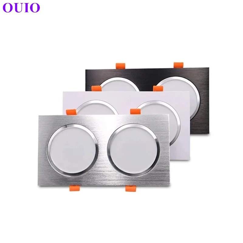 Dimmable LED Downlights Anti Glare Recessed  14W/20W/24W SMD5730 Chip COB Ceiling Spot Lights AC85~265V Background Lamp+Led Driv