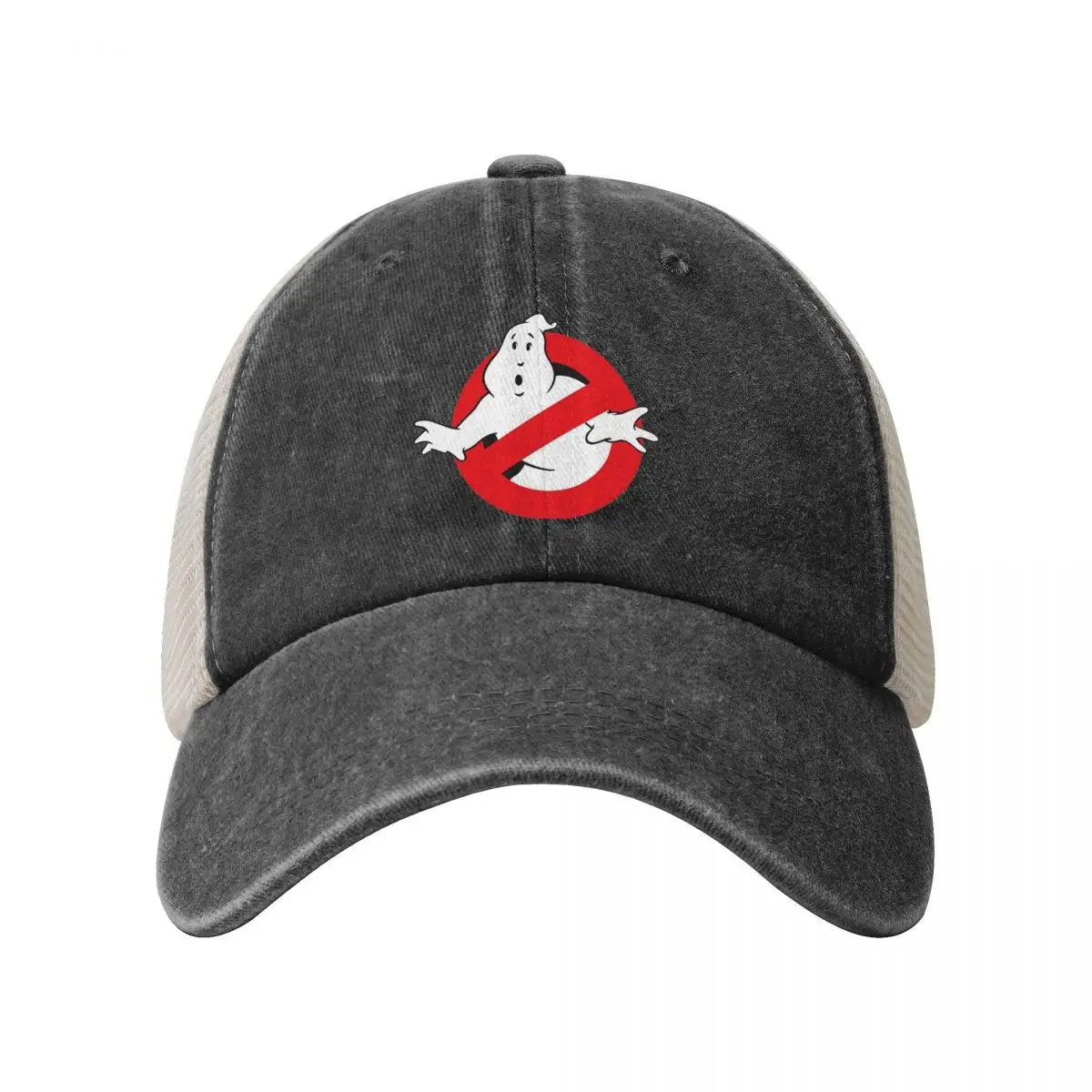 Funny Ghostbuster Movie Baseball Cap y2k Cool Women Men Mesh Trucker Hat Hot Sale Design Hiking Fishing Baseball Caps Gift