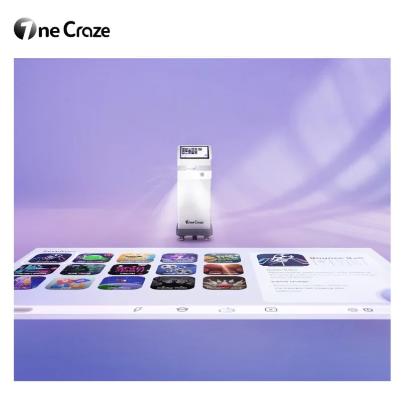 Hot Sale All-in-One Interactive Projection System 50+ Sports Games Educational Interactive Projector New Advertising Equipment