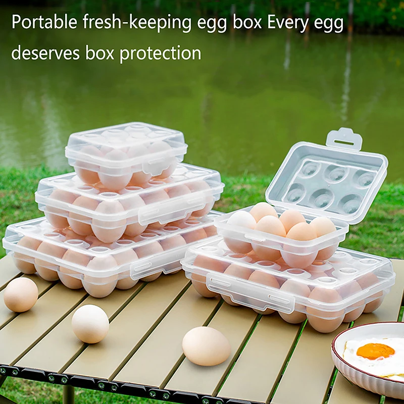 

Portable home drawer style egg storage box, refrigerator food grade double-layer dedicated kitchen preservation box