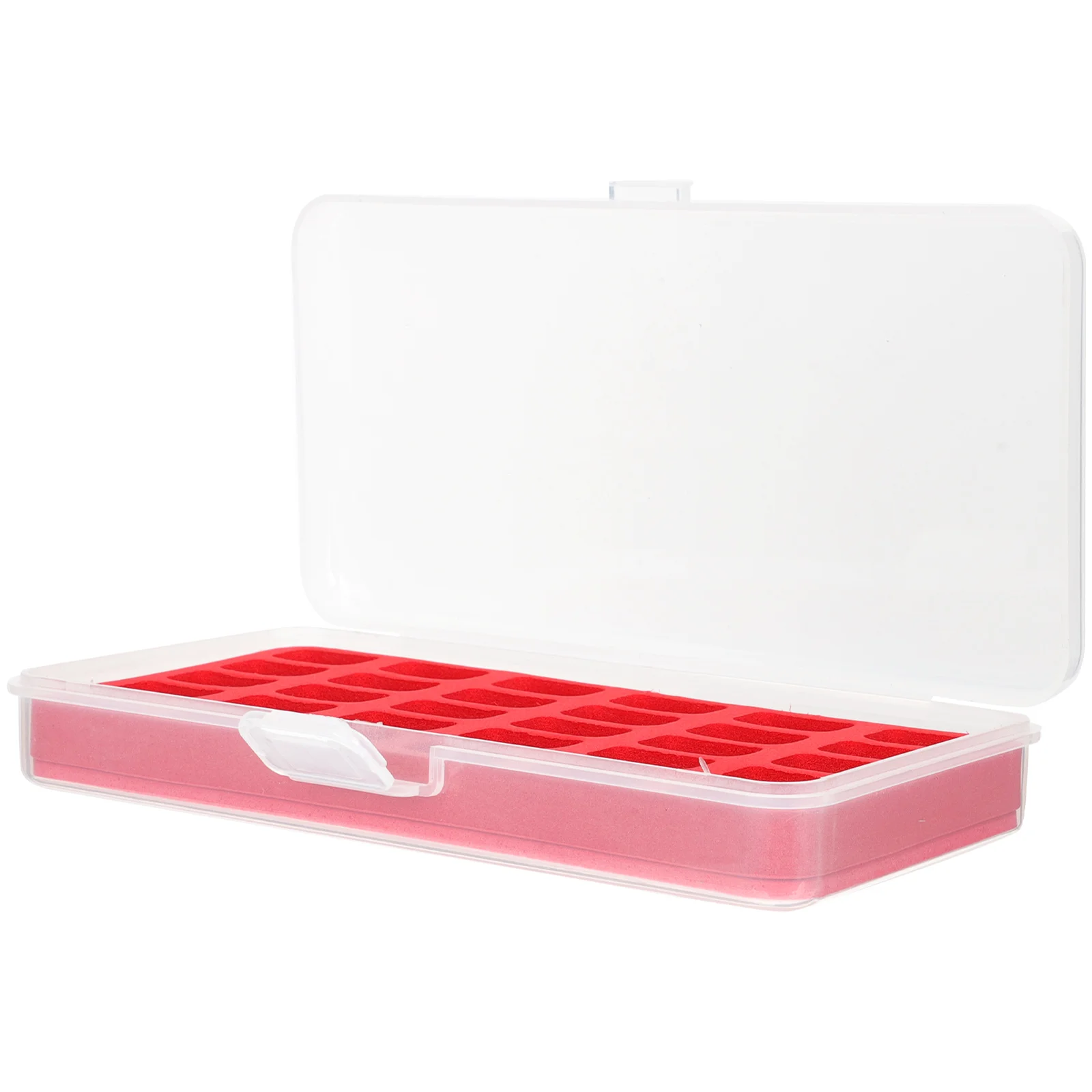 

Plastic Sewing Bobbin Container Case Thread Holder Storage Box ganizer Portable Spool Case Custom Patches Sew On