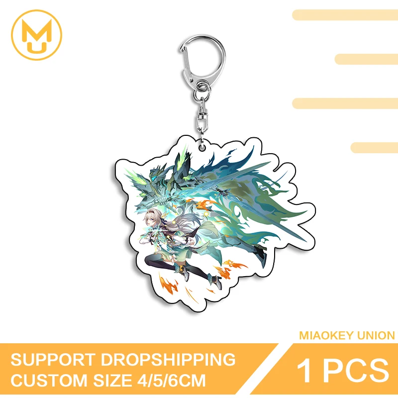 Firefly Honkai Star Rail Key Chains Y2K Lovely Hanging Ornament Props Cool Backpack DIY Decoration For Car Backpacks Handbags