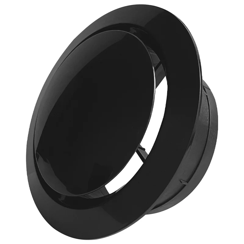 

Indoor Adjustable Ventilation Cover HVAC System Round Detachable ABS Diffuser Plastic Fresh Air Vent