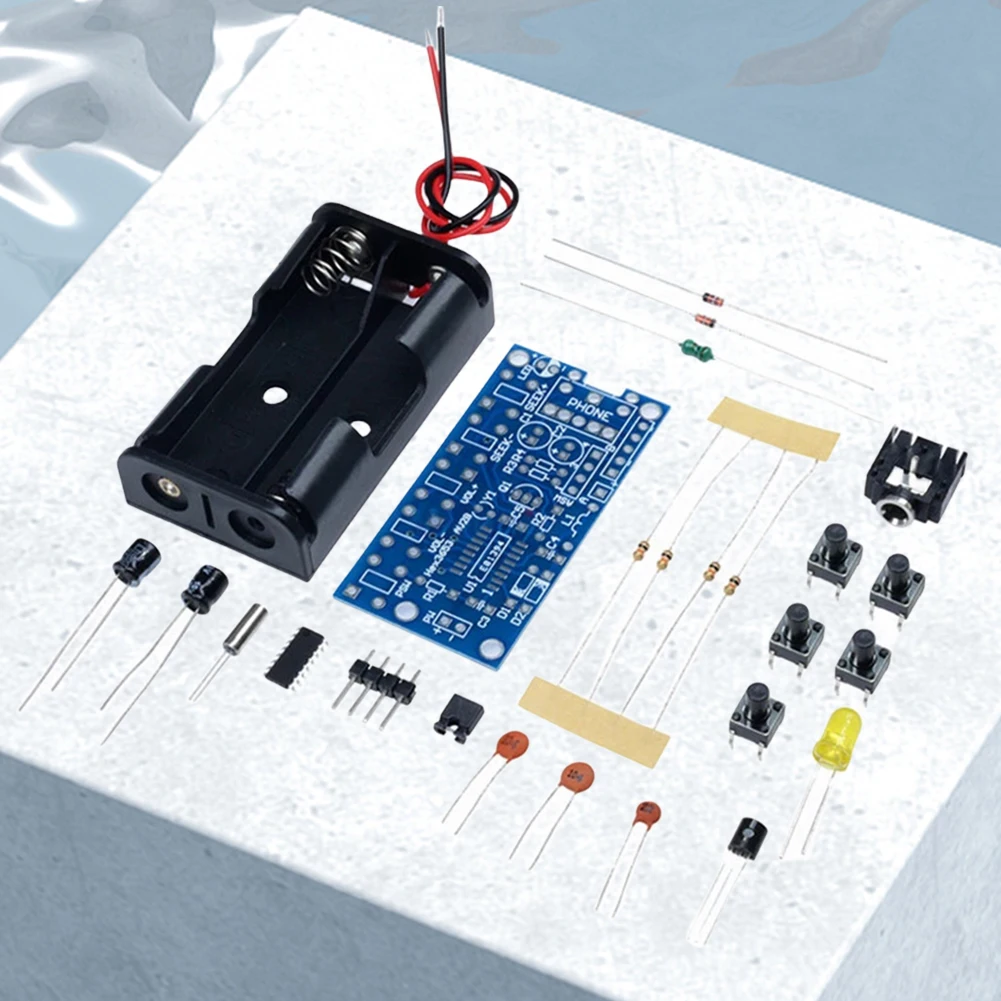 Wireless Stereo FM Radio Receiver Module 76MHz-108MHz DIY Radio Receiver Kit FM DIY Electronic Kits