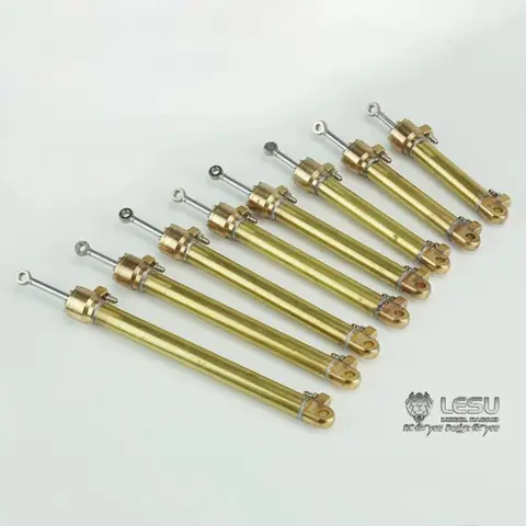 LESU 유압 실린더 다목적 시뮬레이션 유압 모델 자체 언로드 진흙 굴삭기 로더 DIY 액세서리