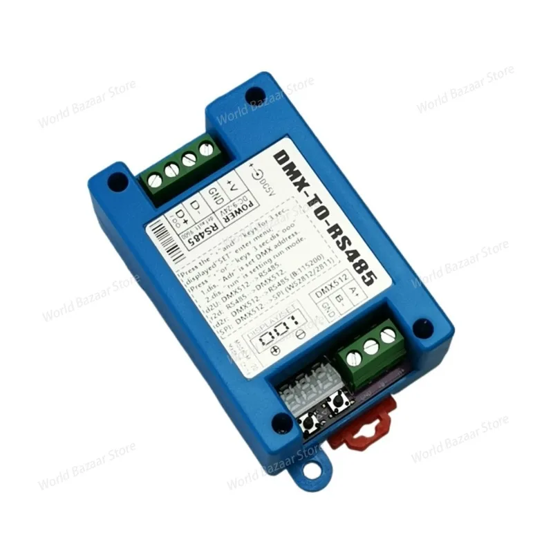 

RS485 to DMX512 module can trigger custom commands for stage lighting 2812 M-220