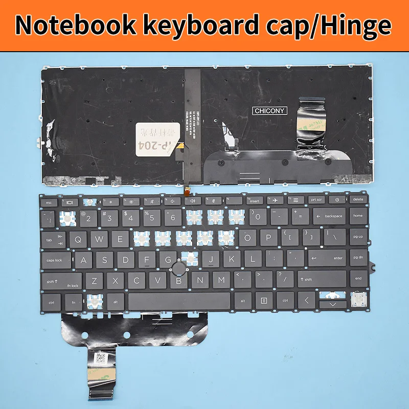 

Replacement Original Keycap Key cap Hinge for HP EliteBook 830 G7 G8 735 G7 G8 835 G7 G8 Laptop Keyboard KeyCap