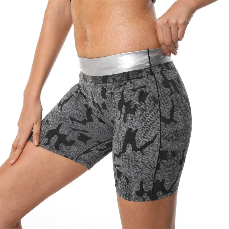 MrifDila-pantalones adelgazantes para Sauna, forro plateado, termo caliente, cintura alta, quemagrasas, capris para el sudor, moldeadores de entrenamiento para bajar de peso