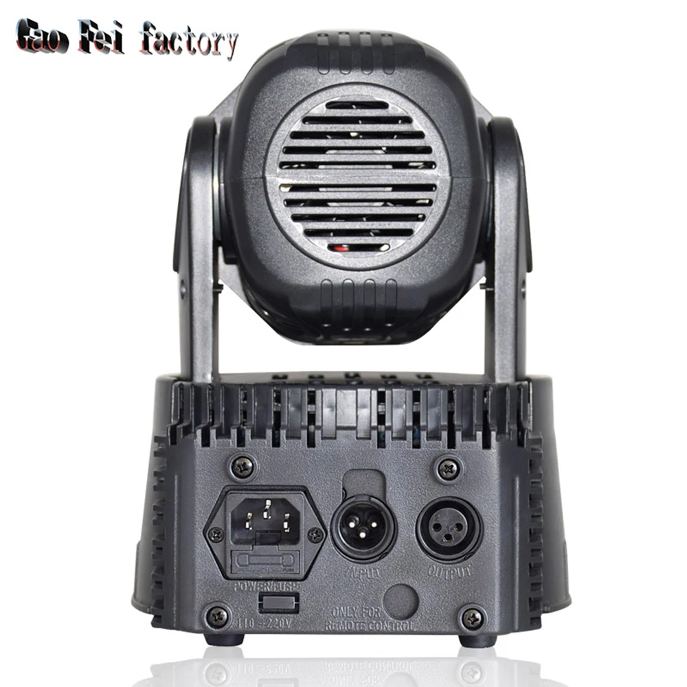 Mini Led 7x12W Moving Head Light Flat Par 7x12W RGBW 4in1 Wash Effect For DJ Sound Active Club Bar Party Lights