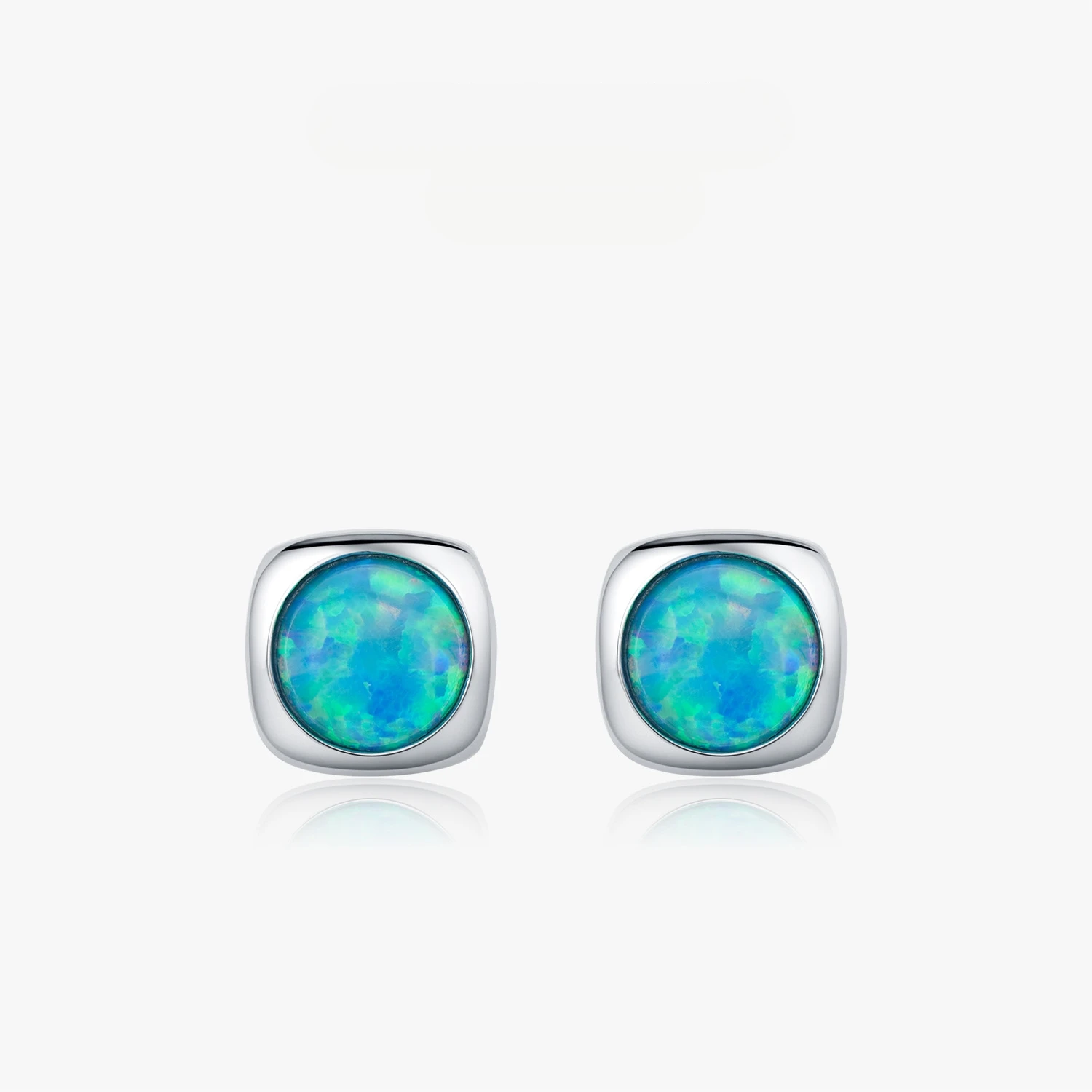 

Dawn's Jewel S925 Серебро Новые нишевые высококачественные серьги-конфеты в стиле рок, простой темпераментный опал, опал для женщин