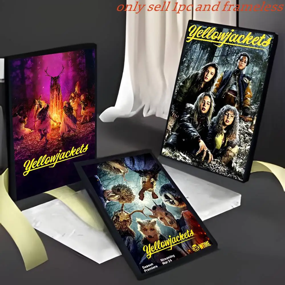 Yellowjackets Poster Prints For Bedroom Living Room Yellowjackets TV Show HD Canvas Painting Wall Art Horror Movie Home Decor