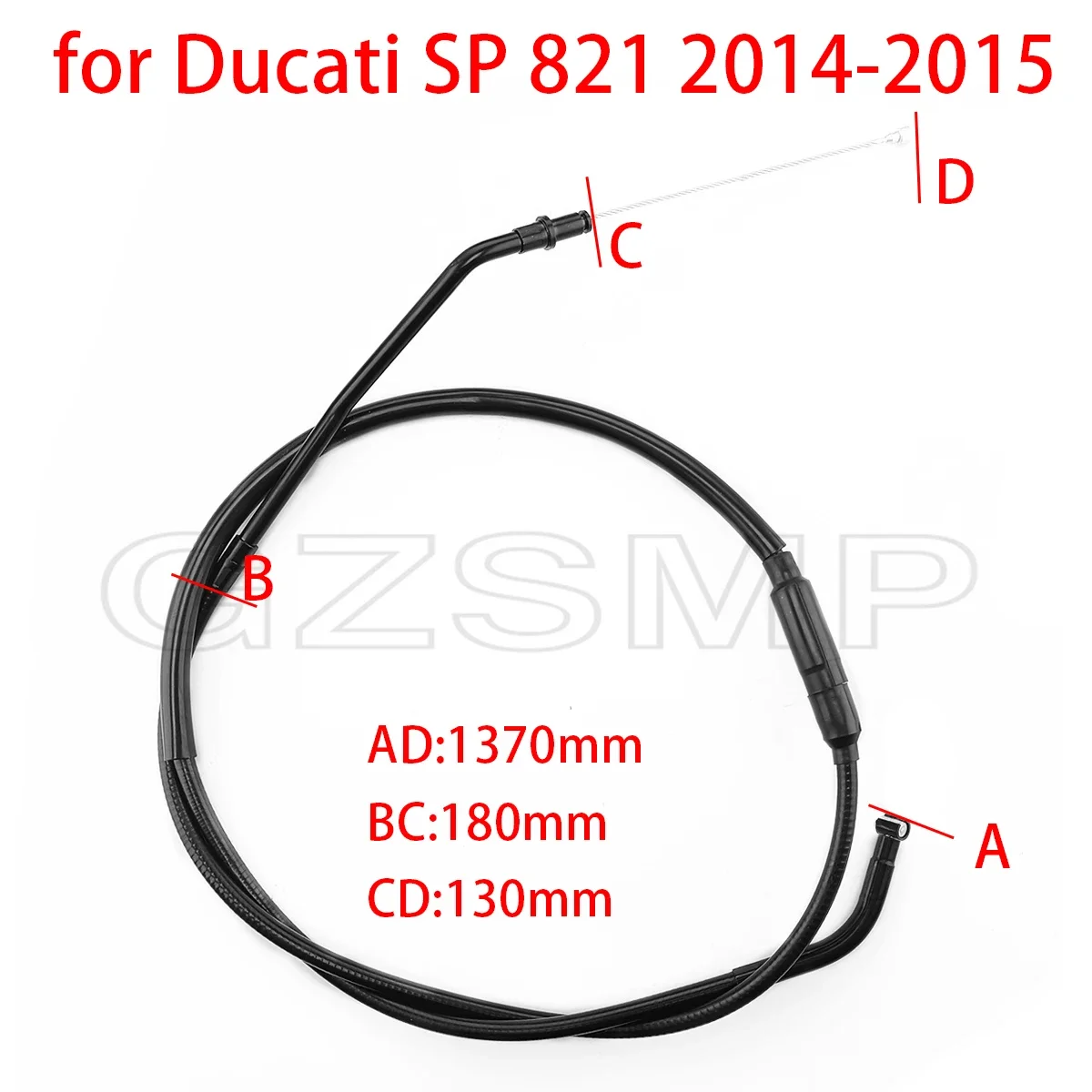 

Motorcycle Clutch Cable fit for Ducati Hypermotard 939 821 SP Hyperstrada 821 2014-2016 Hyperstrada 939 2016