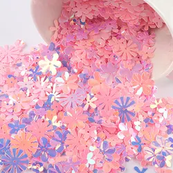 1Bag Daisy Flower Snowflakes Sequin Confetti for Baby Shower Birthday Wedding Party Table Scatter Christmas Gift Decorations
